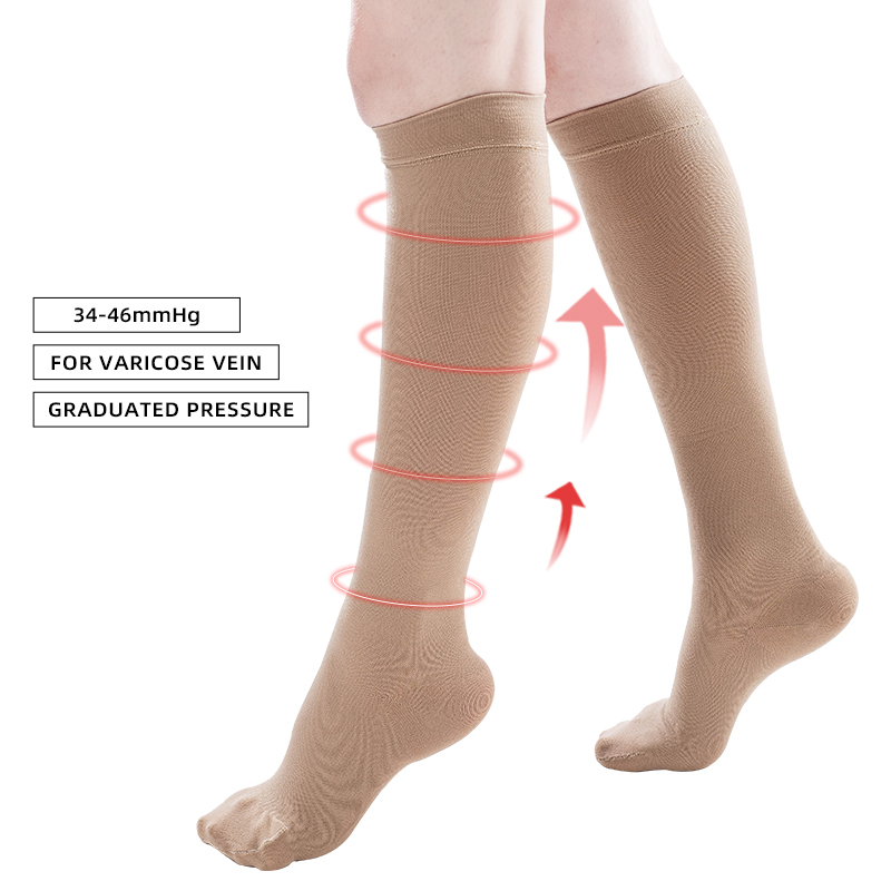 Compression Sock Medical - Closed Toe Medical Compression Stockings 34-46mmHg