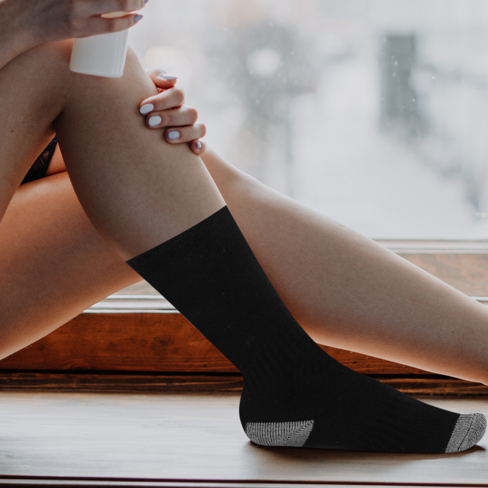 1Set Heated Socks USB Electric - đánh giá và giá Thermal Sock Winter
