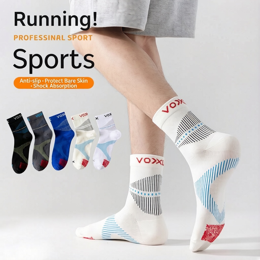 WRELS 1/2/3 Pairs Running Spor - đánh giá và giá Athletic Sock Cushion