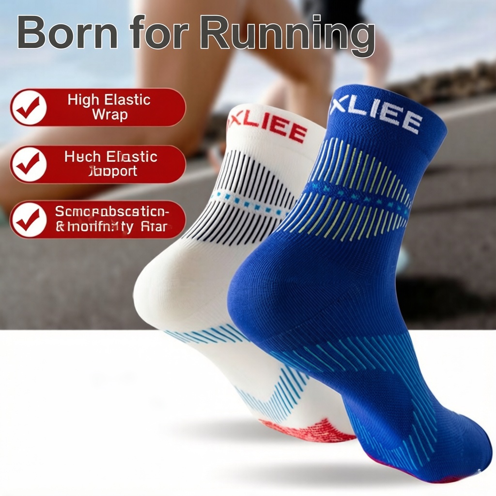 WRELS 1/2/3 Pairs Running Spor - đánh giá và giá Athletic Sock Cushion