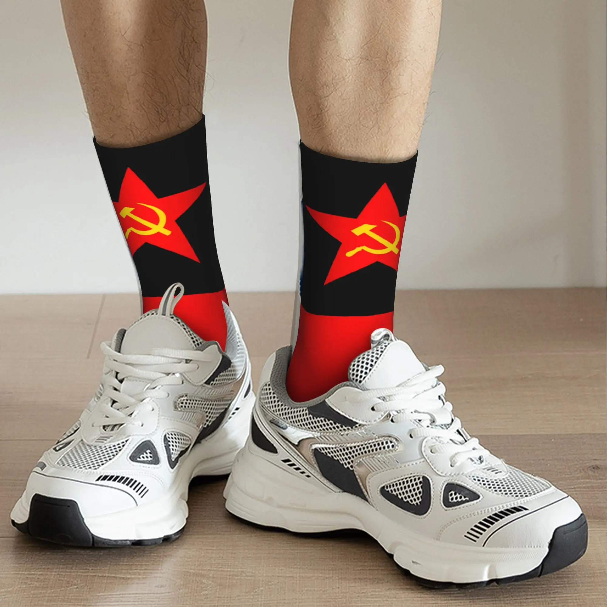 Russian Flag Custom Hammer  Si - đánh giá và giá Dress Sock Men
