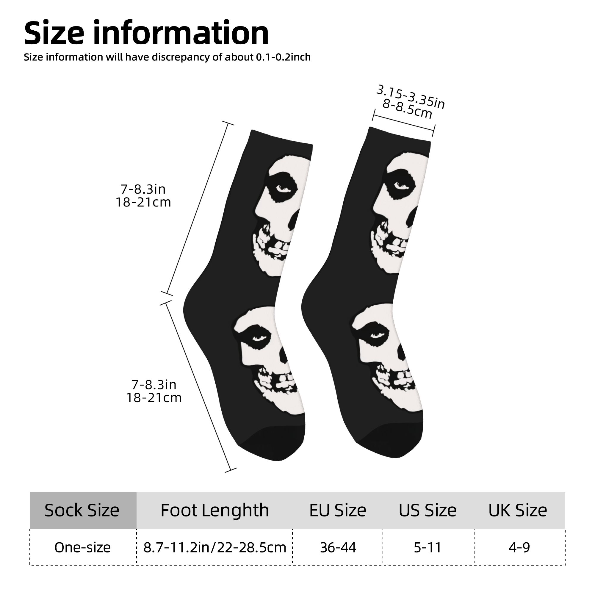 Custom Misfitting Misfits skul - đánh giá và giá Dress Sock Men