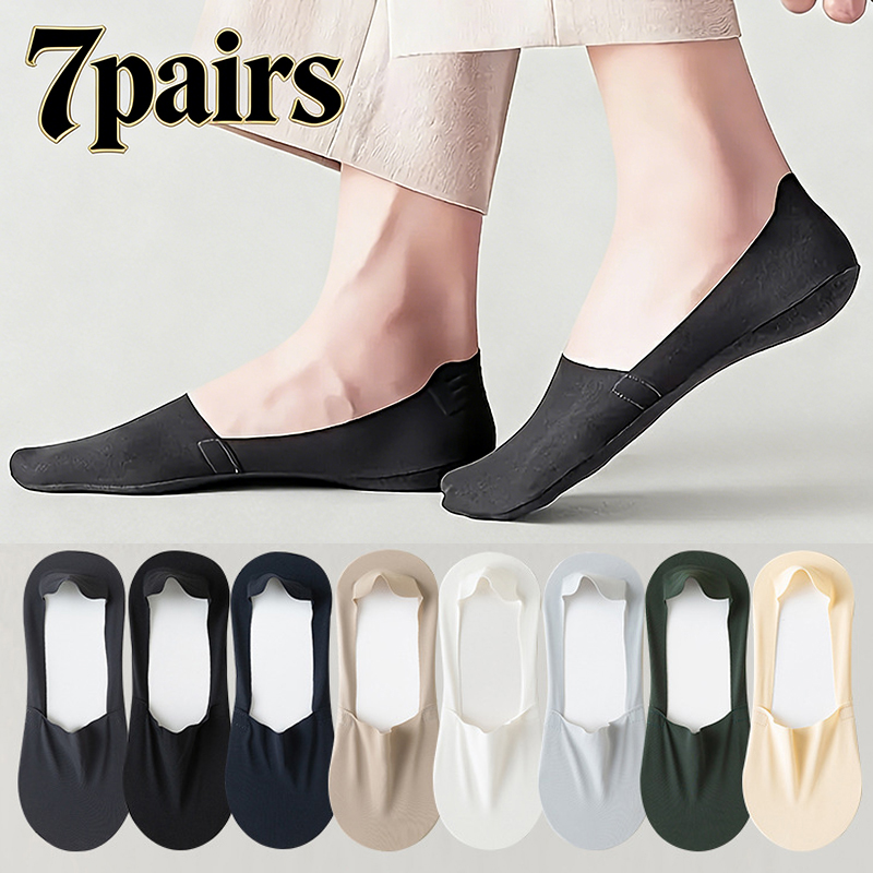 7 Pairs Men's Summer Non-Slip  - đánh giá và giá Ankle Sock Low Cut