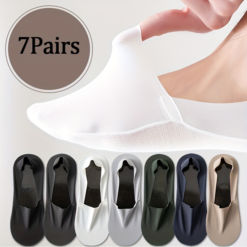 7 Pairs Men's Summer Non-Slip  - đánh giá và giá Ankle Sock Low Cut