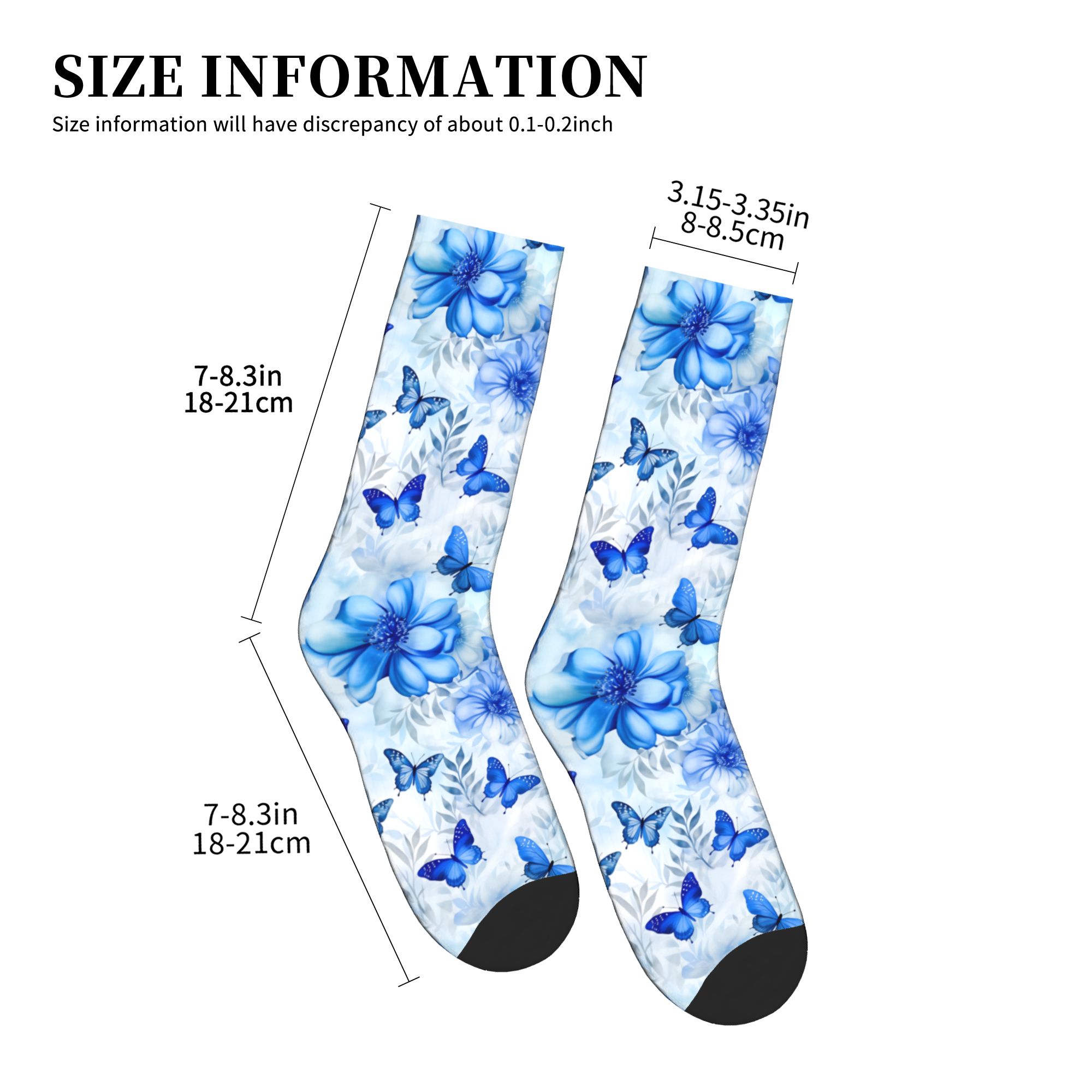 Blue Butterfly Ballet  Dress S - đánh giá và giá Dress Sock Men